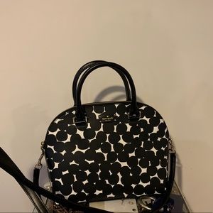 Kate Spade black and white bag
